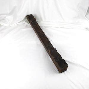 Hand Carved Pillar or Support Post, Pilaster, Column, Architectural Salvage, Furniture Parts Fragment Salvage