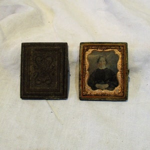 Old Photograph, Daguerreotype, Portrait, Antique Western Black and White Photo