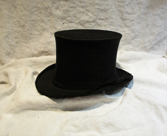 Vintage Hat, Antique Top Hat, Antique Millinery a… - image 1