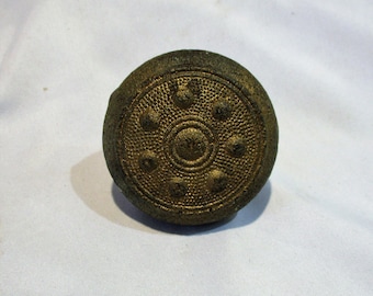 Old Doorknob, Architectural Salvage, Antique Early 1900s Arts & Crafts Hardware