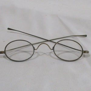 Vintage Wire Rim Eyeglasses: Antique Spectacles, Optician Salvage