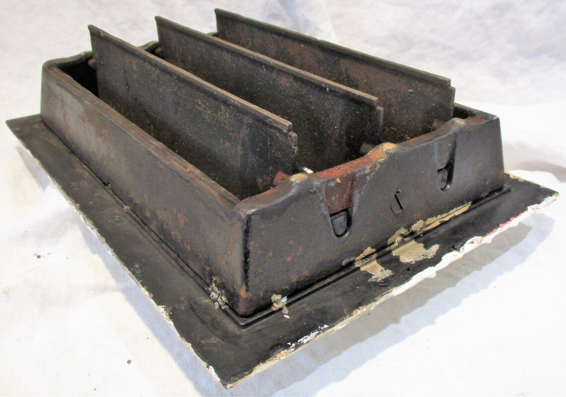 Vent Grate or Radiator Grate Large Arts & Crafts Rectangular Etsy