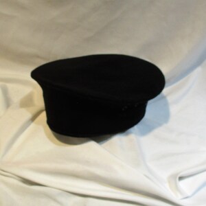 Vintage Canadian Navy Hat: Mid-Century Military Costume, Size 7