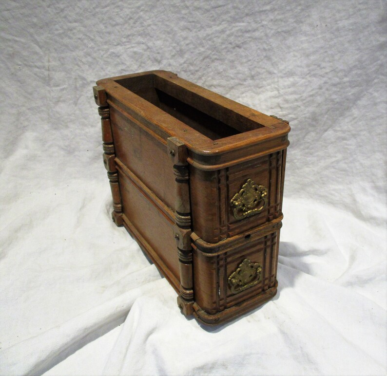 Wood Drawers Old Sewing Table Drawers Repurpose Storage And Etsy