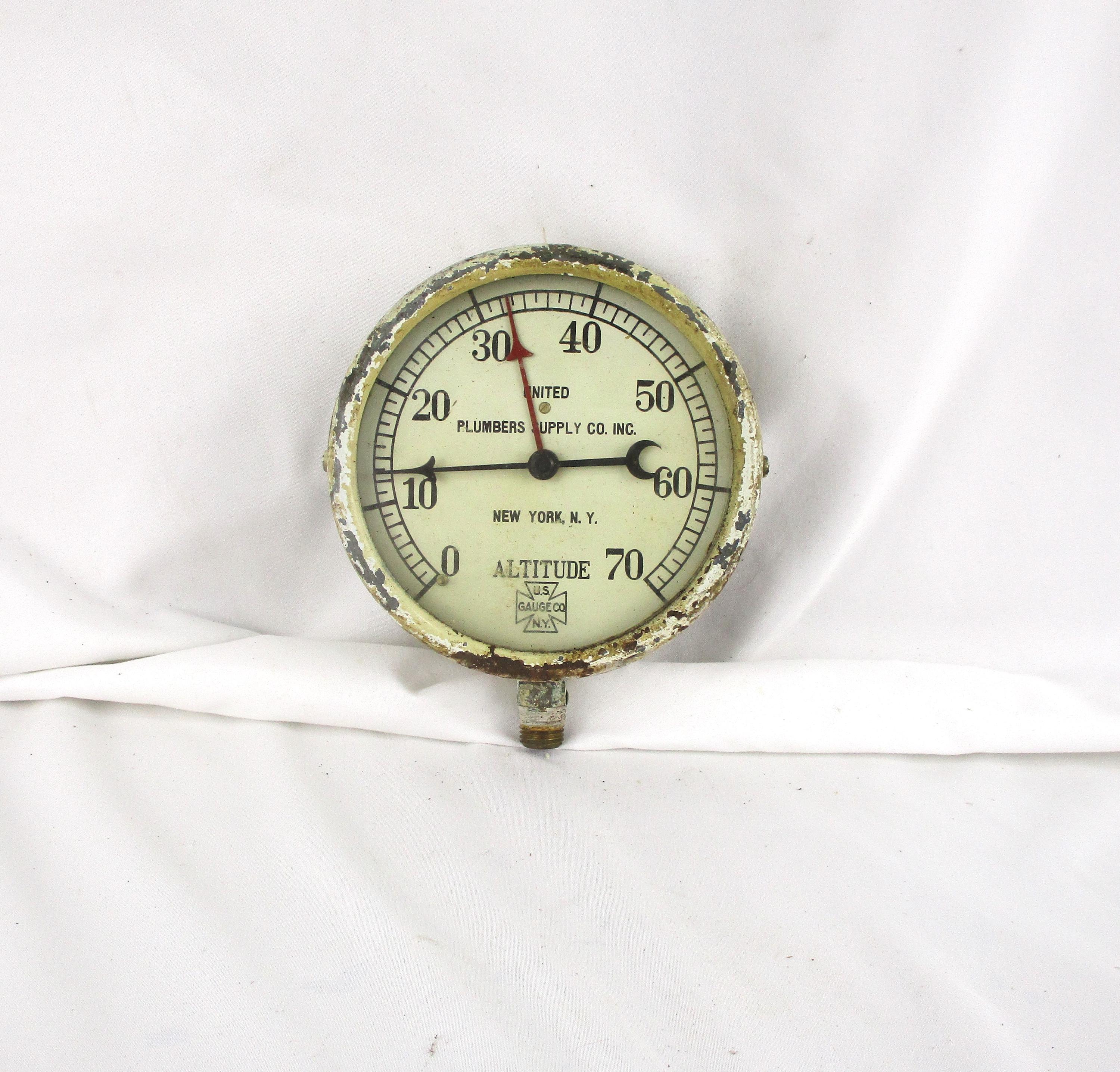 1920s Altitude Gauge: US Gauge Company Industrial Salvage - Etsy