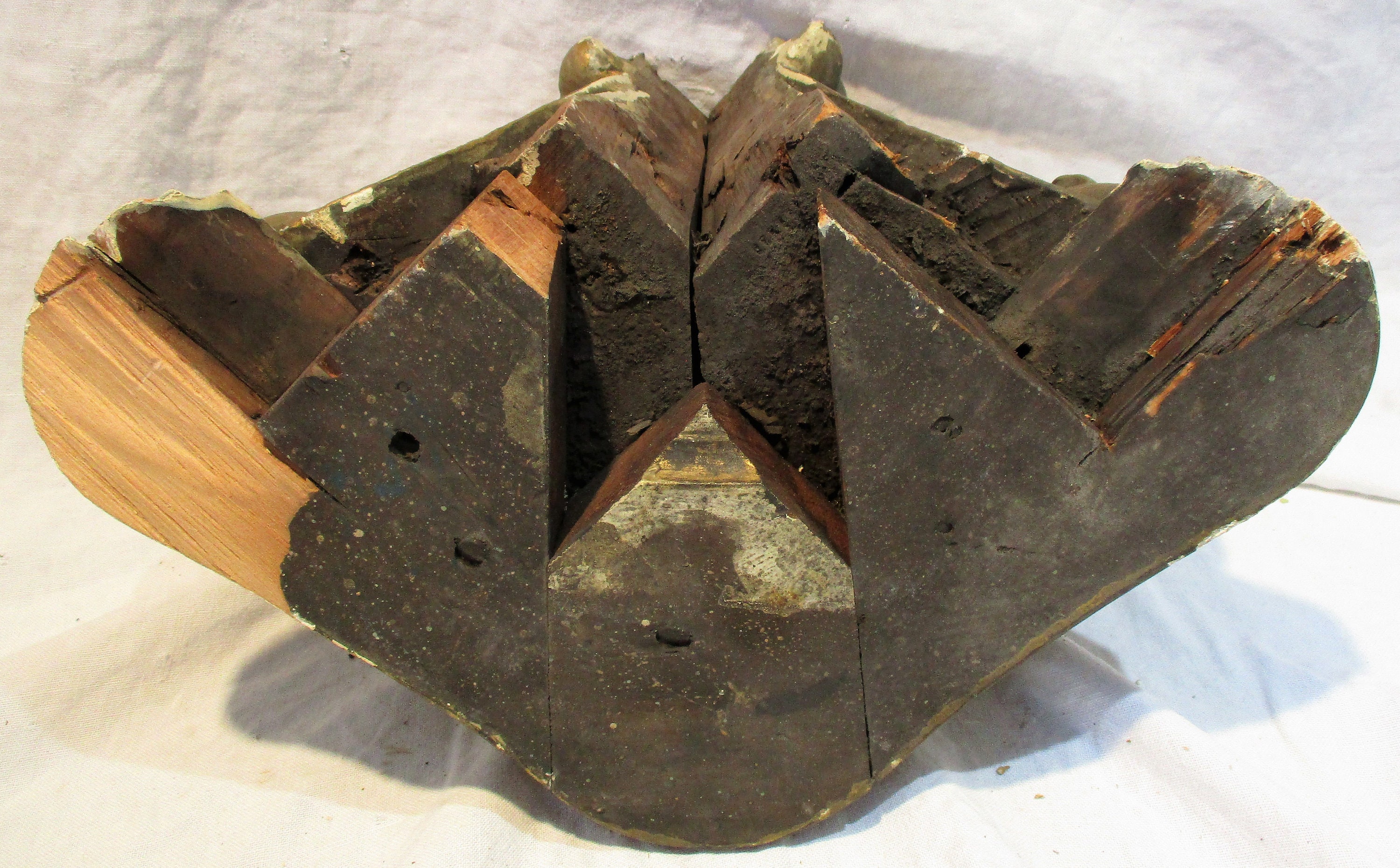 Rococo Column or Capital Fragment Old Gilded Architectural | Etsy