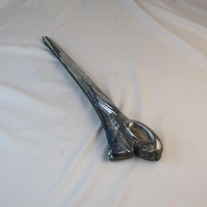 Hood Ornament, 1950s Ram Truck Ornament, Antique Car Parts Salvage