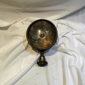 Tractor Light, Truck Light, Old Tractor Light, Old Petroliana Salvage, Re-purpose Antique K-D Lamp Company Equipment