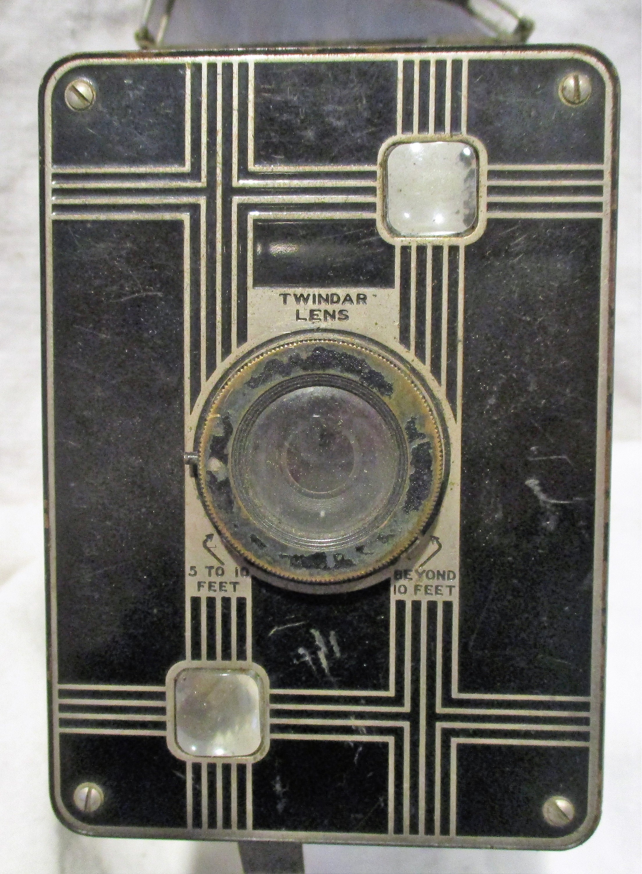 cosyoung出品 Kodak Jiffy Six-20 Folding Bellows Camera, Art Deco, Vintage