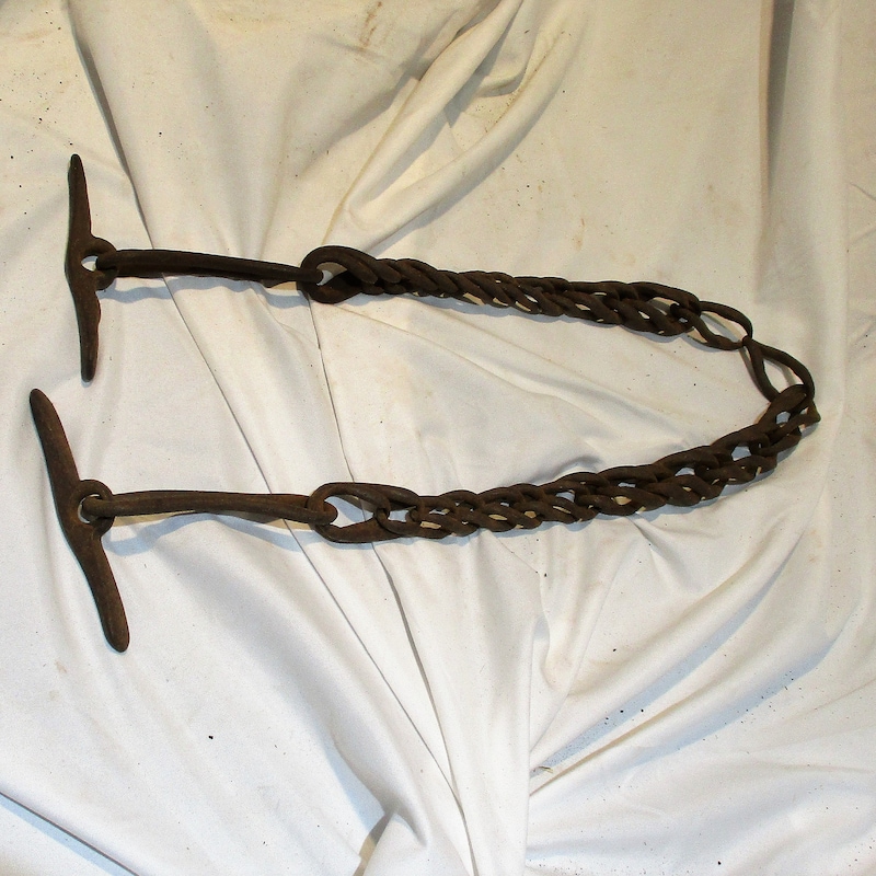 Rusty Barn Chain - Etsy