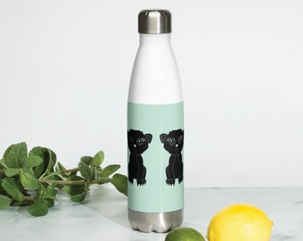 Baby Bear print Bottle, Art Water Bottle