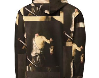 David & Goliath Caravaggio Art-Inspired Hoodie – Wear a Masterpiece – Unisex Hoodie