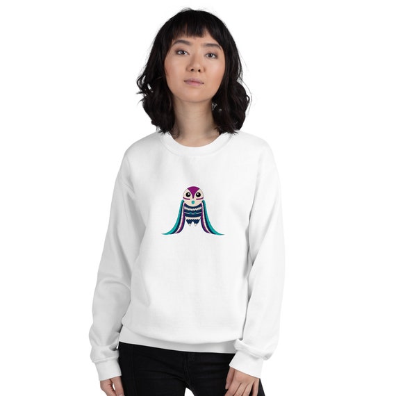 Owl print online sweatshirt