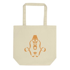 ECO TOTE BAG, Bolsa Estética, Bolsa Ecológica Reciclável com Estampa Abstrata, Bolsa Tote Reutilizável com Alça Superior, Presente para Mulheres