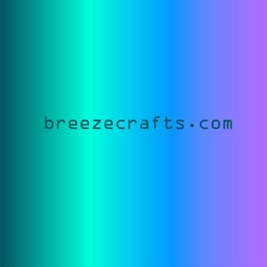 May include: A gradient background image with a teal, turquoise, blue, and purple color scheme. The text "breezecrafts.com" is centered in the image.