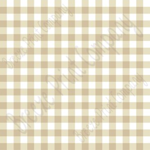 May include: A seamless pattern of beige and white gingham squares. The pattern is repeated throughout the image.