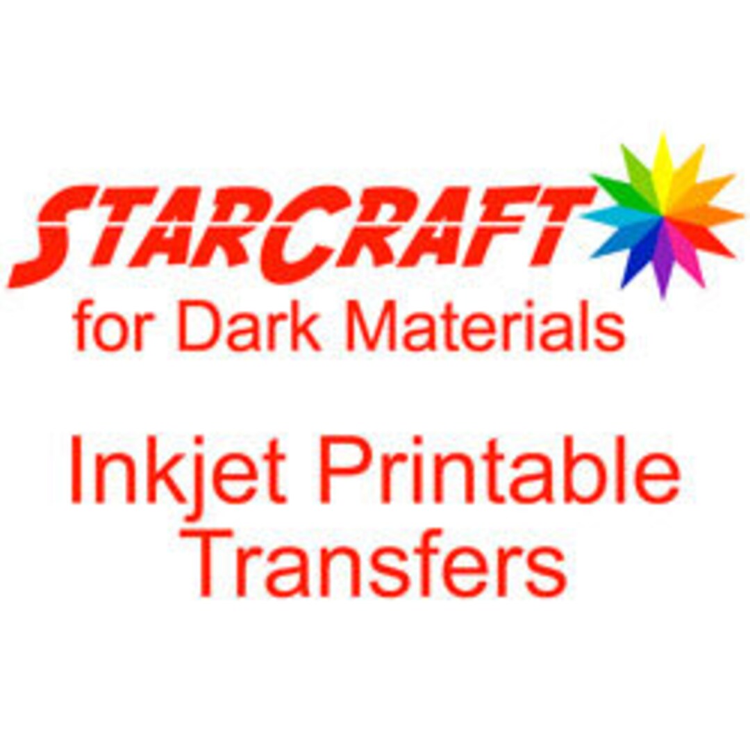 Starcraft Inkjet Printable Heat Transfers for Dark Materials - Etsy