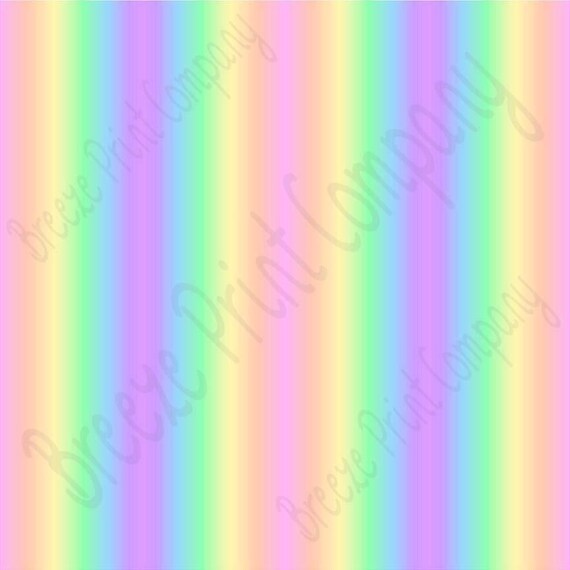 Pastel Rainbow Ombre print craft vinyl sheet - HTV - Adhesive Vinyl 