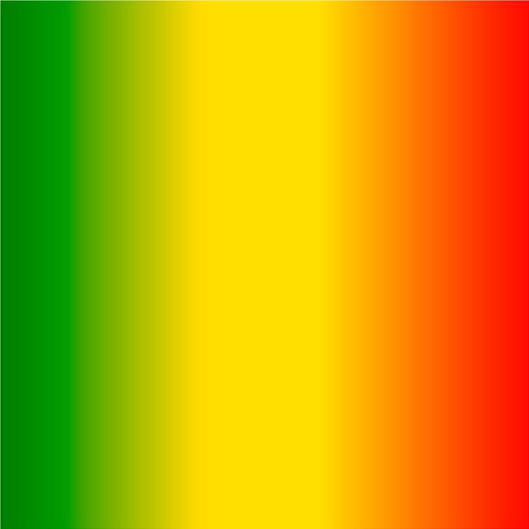 Patterned Vinyl, Green, Yellow and Red Ombre Print Craft Vinyl Sheet ...