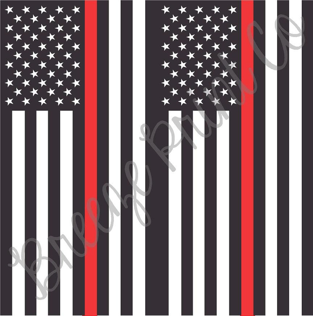 Red Line Flag Patterned Vinyl Sheet, Heat Transfer / HTV or Adhesive ...