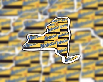 Waterproof Die-Cut NYC Sticker