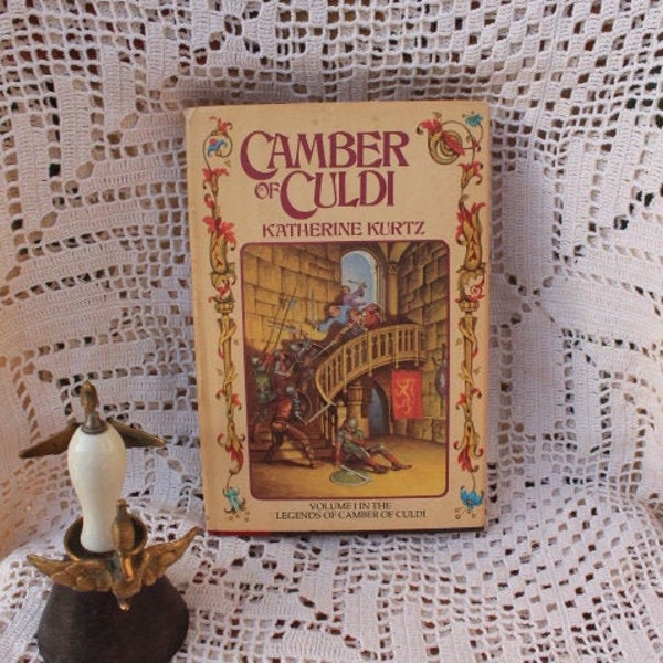 First Edition Club edition 1976  Camber of Culdi by Katherine Kurtz /Rhys/The Chronicles of the Deryni series/Imre/Camber/Cinhill/Book Club