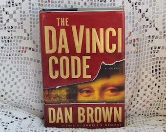 First Edition The Da Vinci Code/Thriller Novel/collectible  book/Novel made into movie/Mary Magdalane