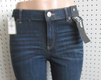 Ladies Express Bell Crop High Rise Jeans Size 00- 10