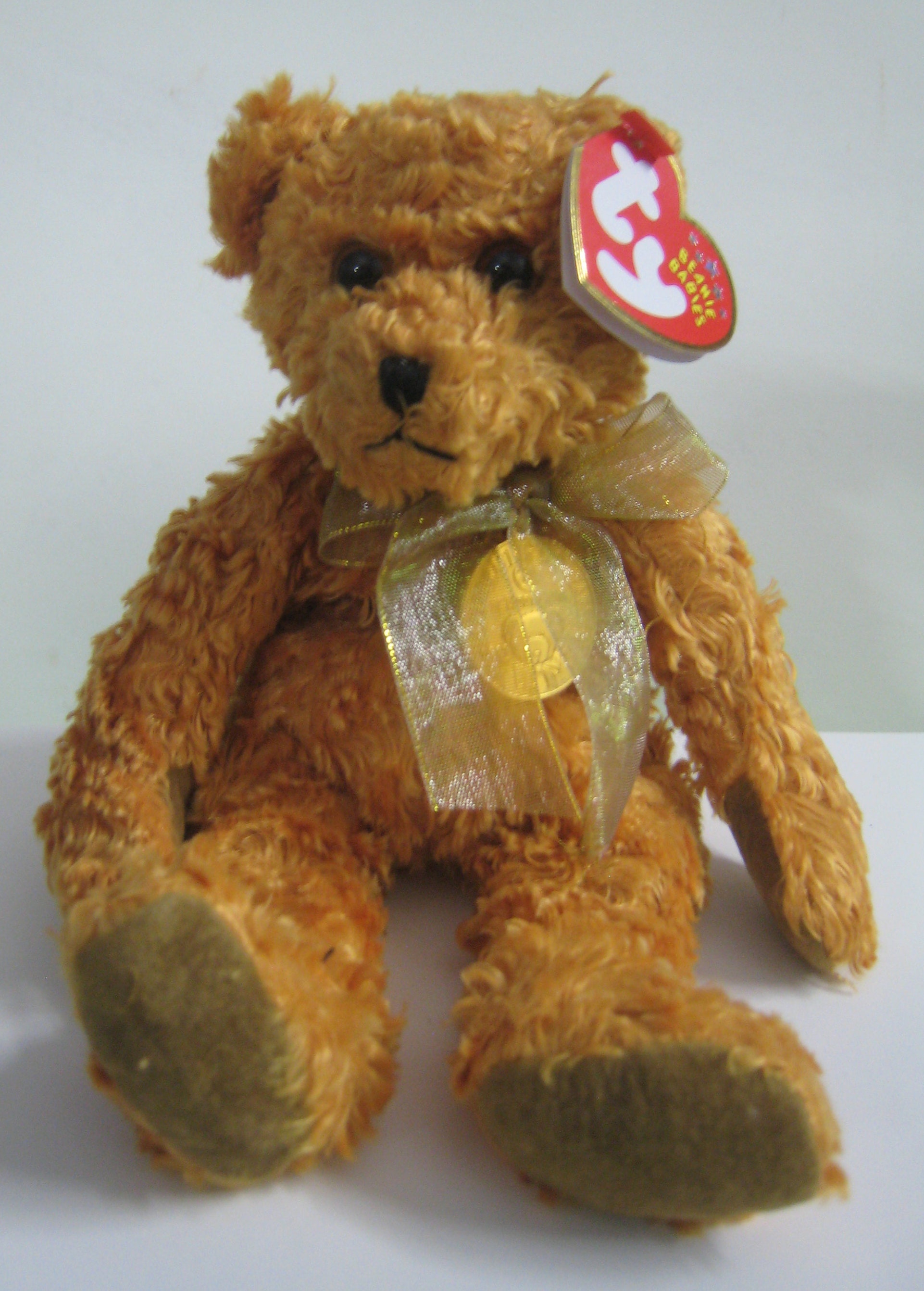 New TY Beanie Babies Zeus the Moose, Teddy, Trumpet, Old Faced Teddy