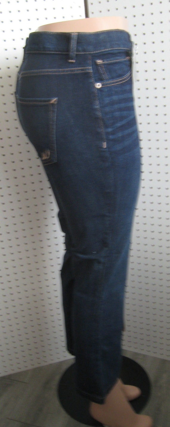 Ladies Express Bell Crop High Rise Jeans Size 00-… - image 2
