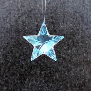 STAR, SWAROVSKI® Crystal Prism, 28MM Article# 8815, Aurora Borealis, Genuine Lead Crystal, Suncatcher bild 6