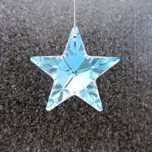 STAR, SWAROVSKI® Crystal Prism, 28MM Article# 8815, Aurora Borealis, Genuine Lead Crystal, Suncatcher bild 2