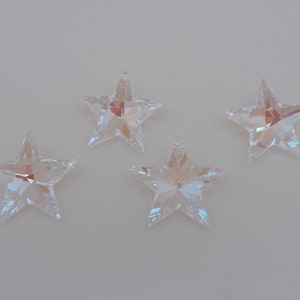 STAR, SWAROVSKI® Crystal Prism, 28MM Article# 8815, Aurora Borealis, Genuine Lead Crystal, Suncatcher bild 5