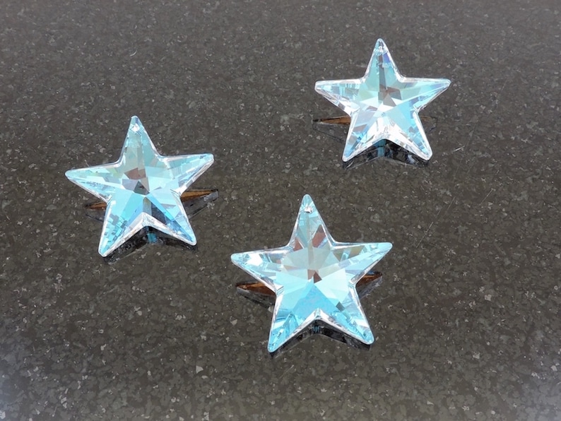STAR, SWAROVSKI® Crystal Prism, 28MM Article# 8815, Aurora Borealis, Genuine Lead Crystal, Suncatcher bild 7