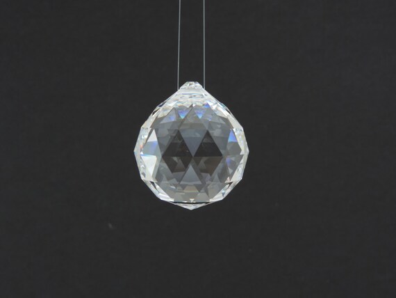 Swarovski 8550 40mm Clear Crystal Prism Vintage Strass Image 0