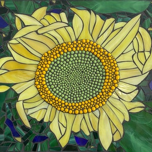 Completed Sunflower Mosaic