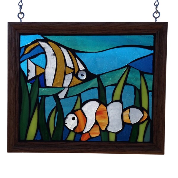 Aquarium Glass Panel Etsy