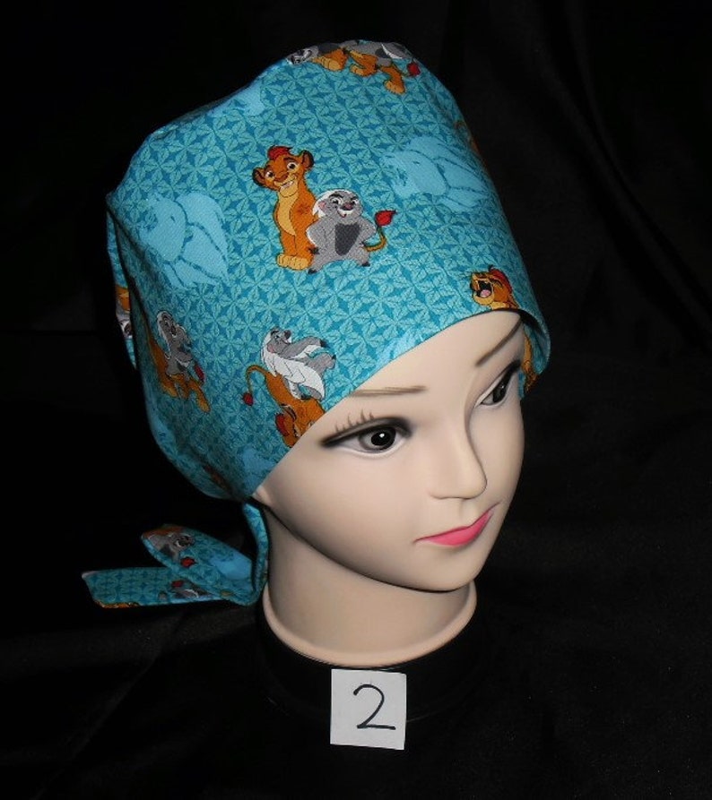 lion king scrub cap