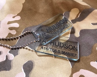 Reproduction USCM Aliens Dog Tags