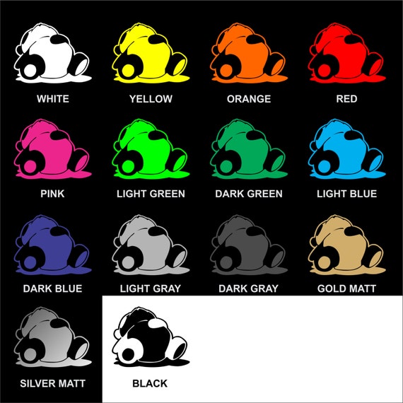 Sleeping Panda Sticker Die Cut Decal jdm drift lazy