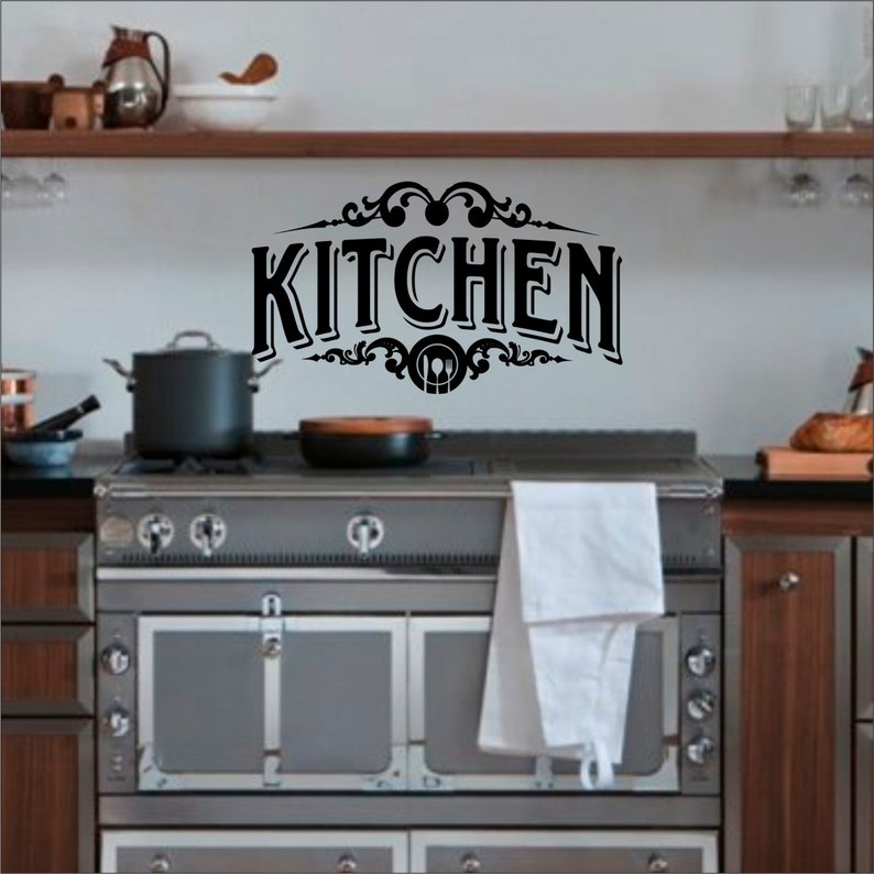 Kitchen Wall Decal Kitchen Decor Wall Decal Vinyl Decal - Etsy