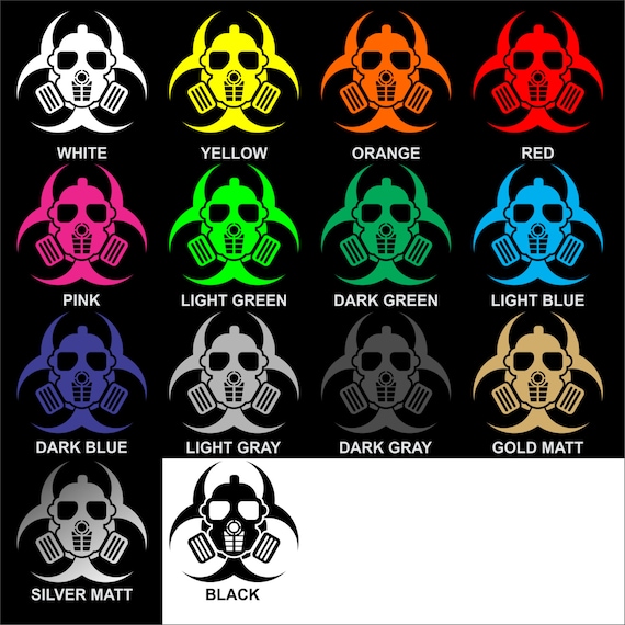 Biohazard Skull Gas Mask