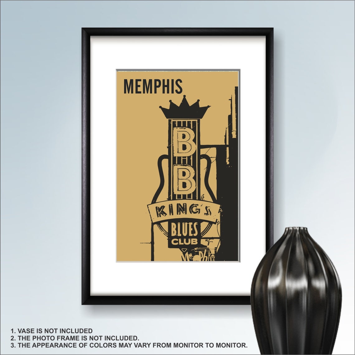 Memphis Print Memphis Poster Wall Art Memphis Tennessee - Etsy