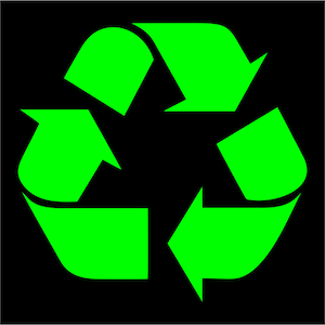 Recycle Logo Vinyl Decal Sticker Work or Home Renew and Reuse PICK SIZE & COLOR
