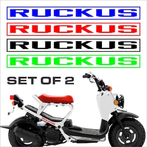 Honda Ruckus OEM Stock Vinyl Decal Decals Sticker Stickers Car Window Bumper