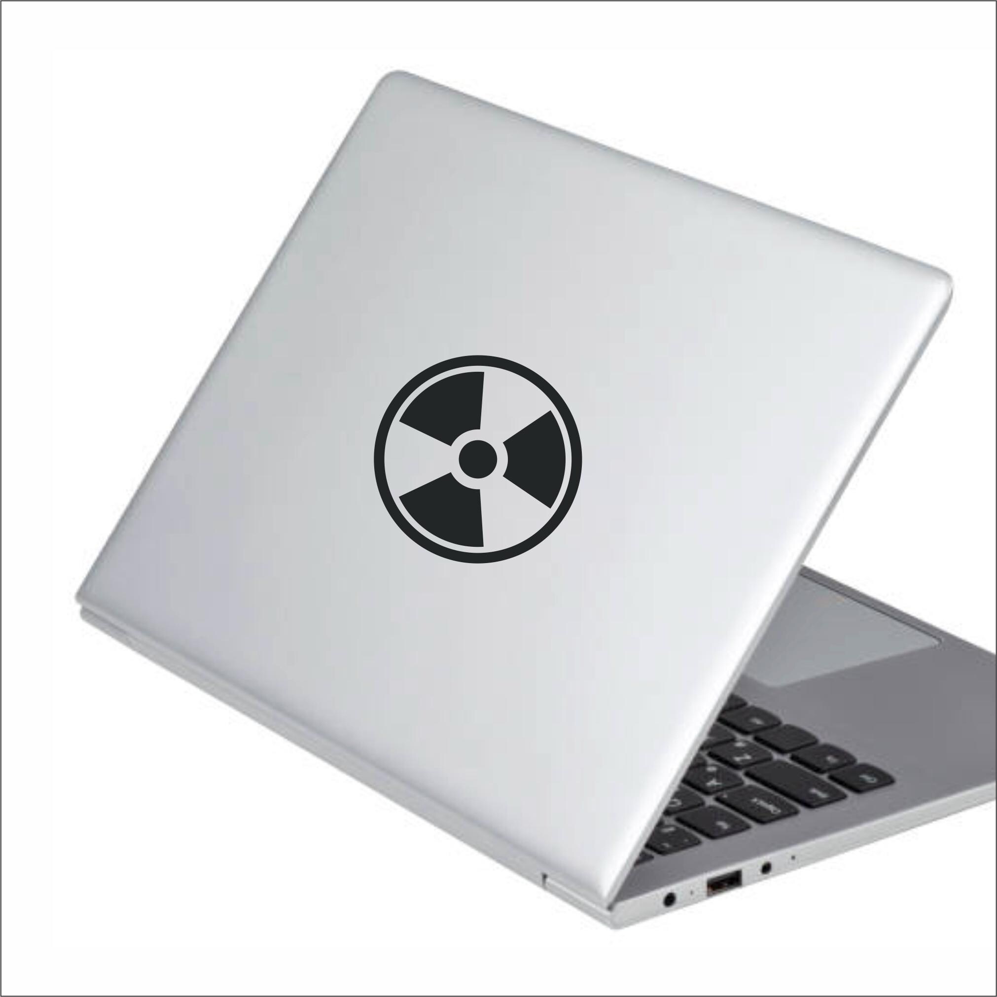 Nuclear Wall Sticker Nuclear Radiation Decal • Warning, Biohazard Symbol, Vinyl Sticker ...