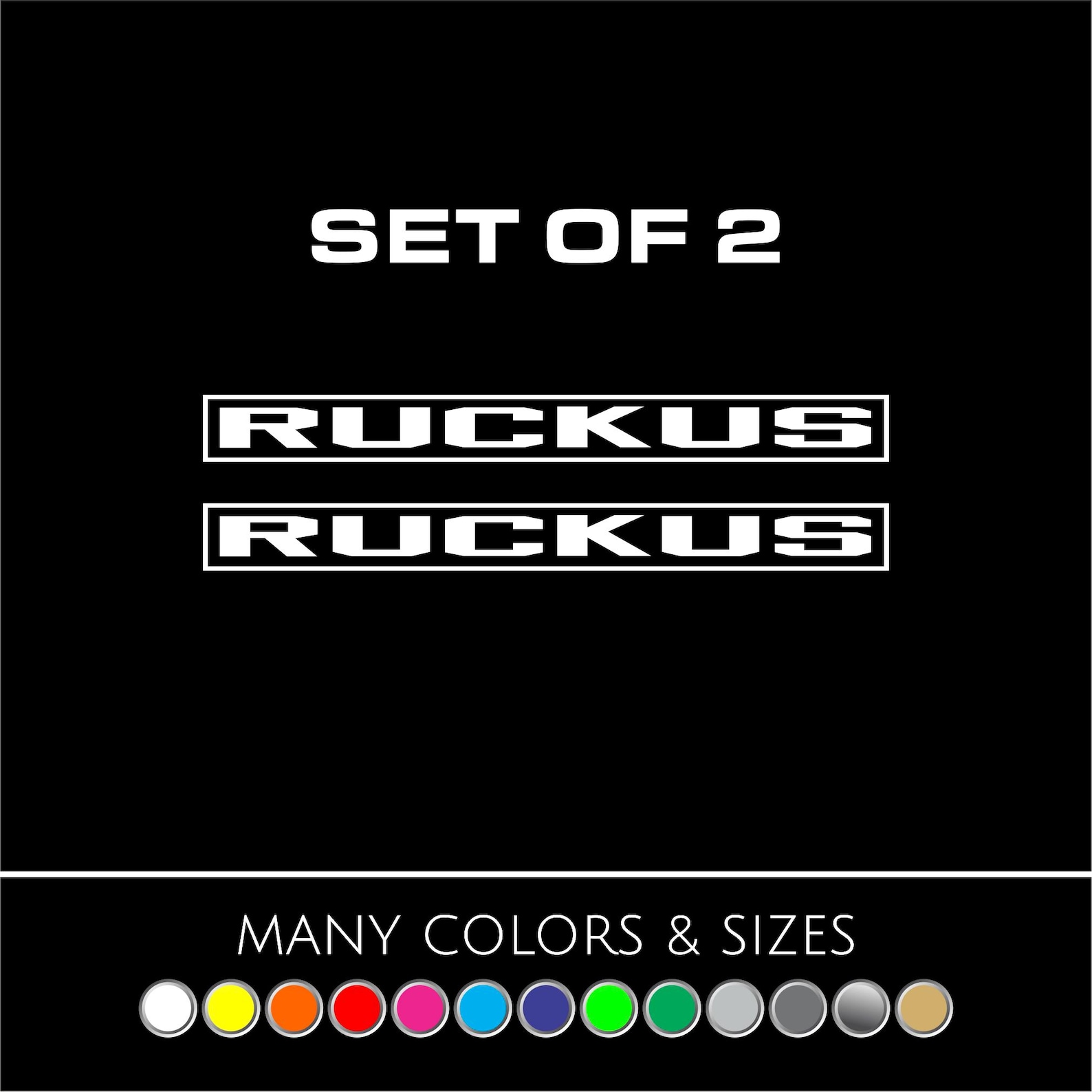 Honda Ruckus OEM Stock Vinyl Decal Decals Sticker Stickers Car Window ...