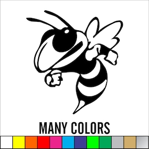 Hornet Bee vinyl decal sticker Logo Car Window Old Machines Vending Soft Drink