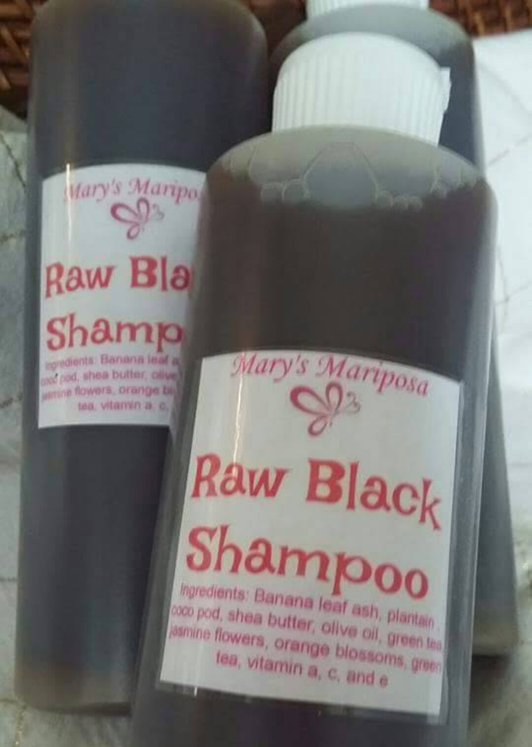 Raw Black Shampoo Black Soap Shampoo African Black Soap Etsy