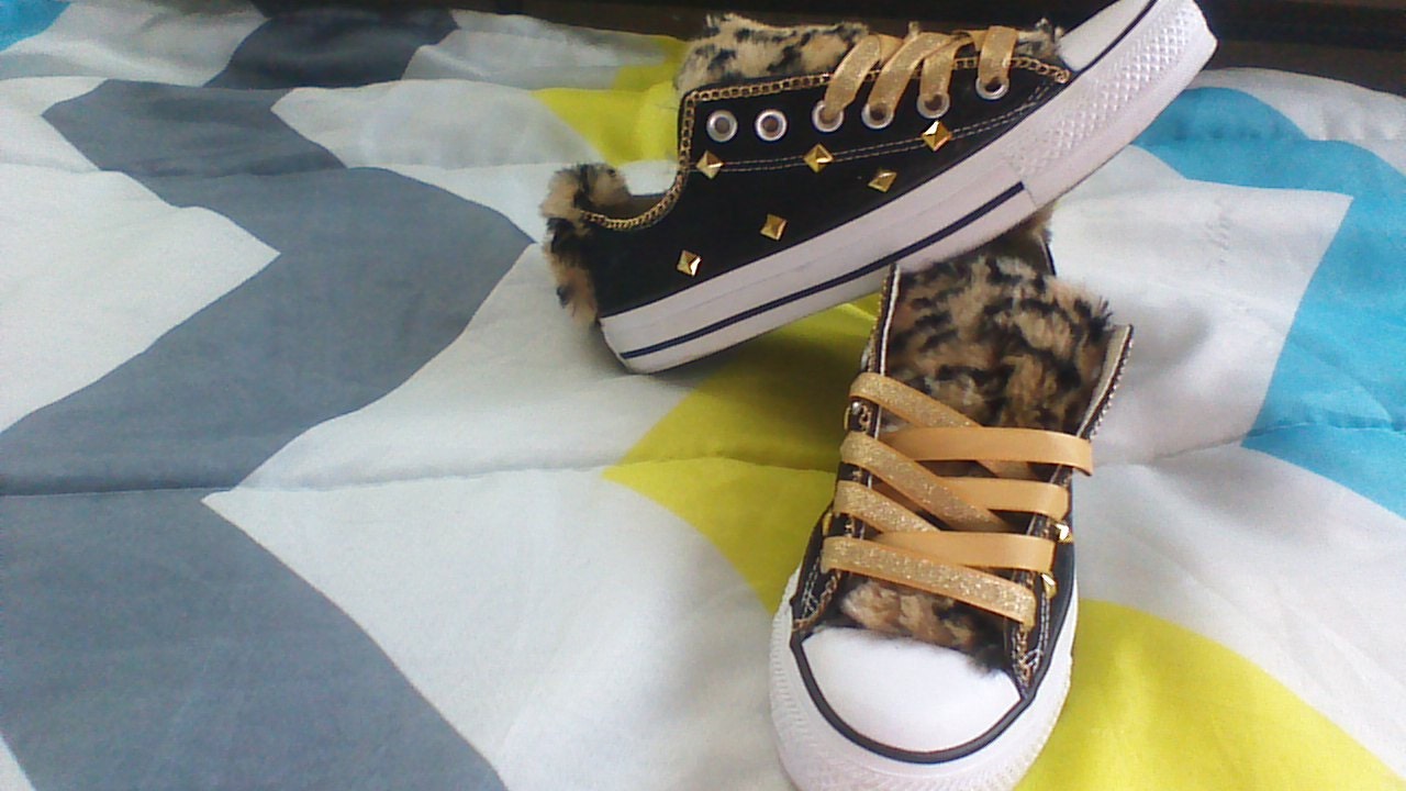 Leopard Converse - Etsy Leopard Converse - Etsy